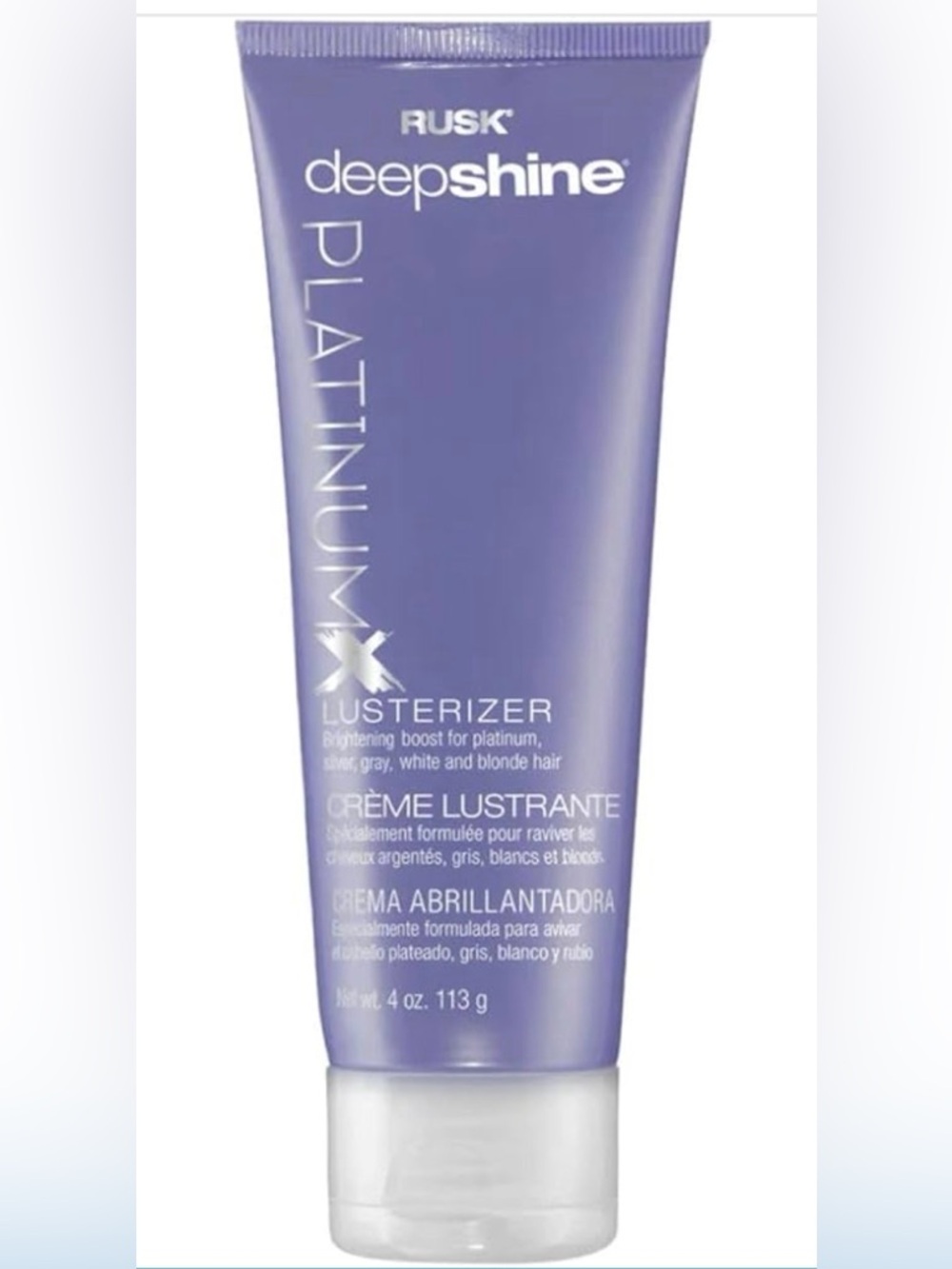 RUSK DeepShine Platinum X Lusterizer Styling Cream